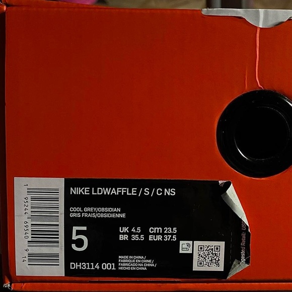 nike - sacai x clot x LD waffle ‘kiss of death 2’ - Picture 3 of 3